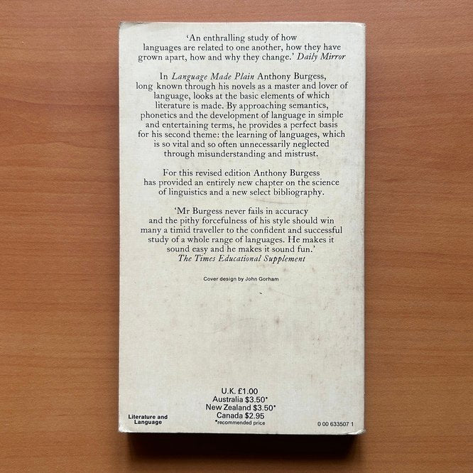 Language Made Plain - Anthony Burgess image 5