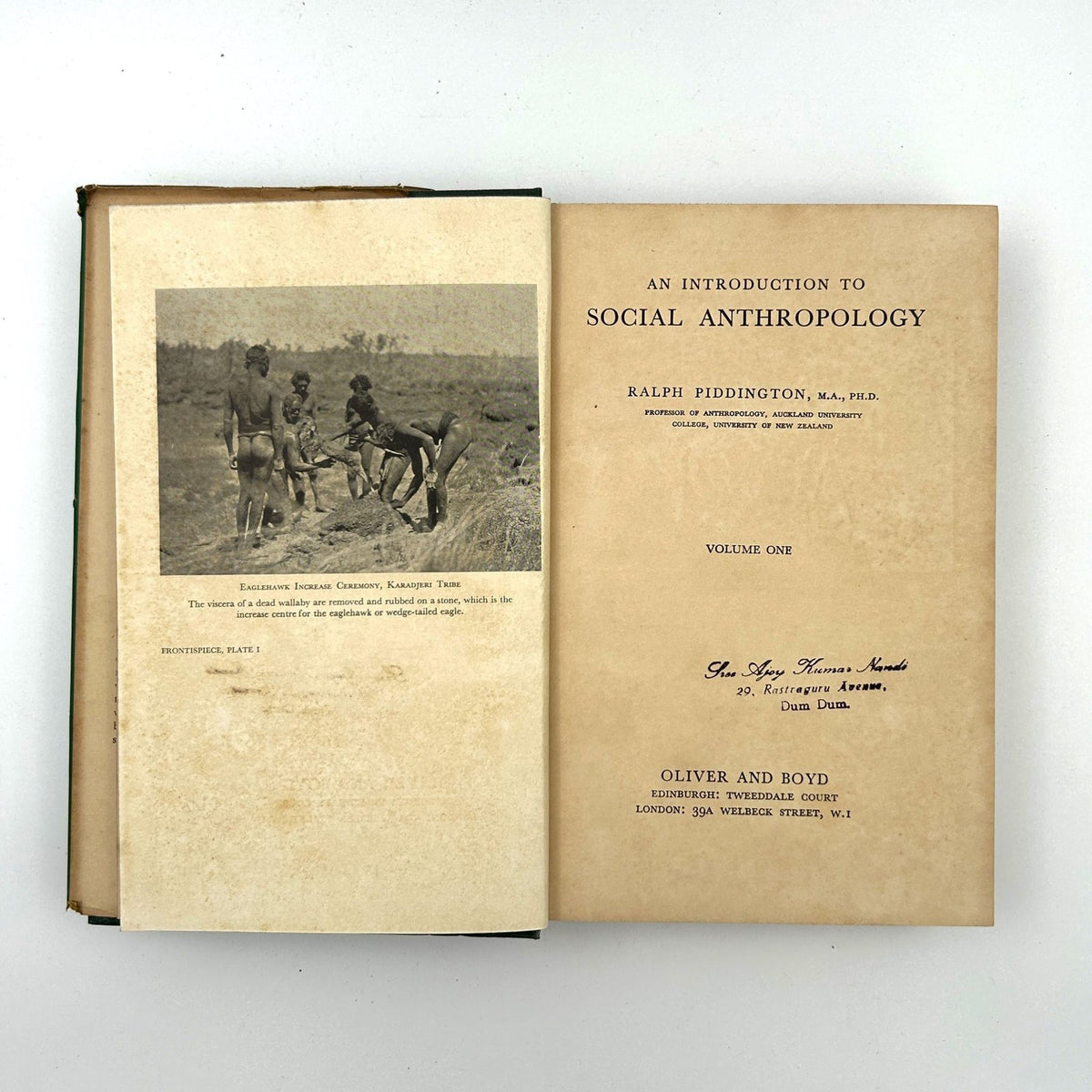 SOCIAL ANTHROPOLOGY BY RALPH PIDDINGTON image 3