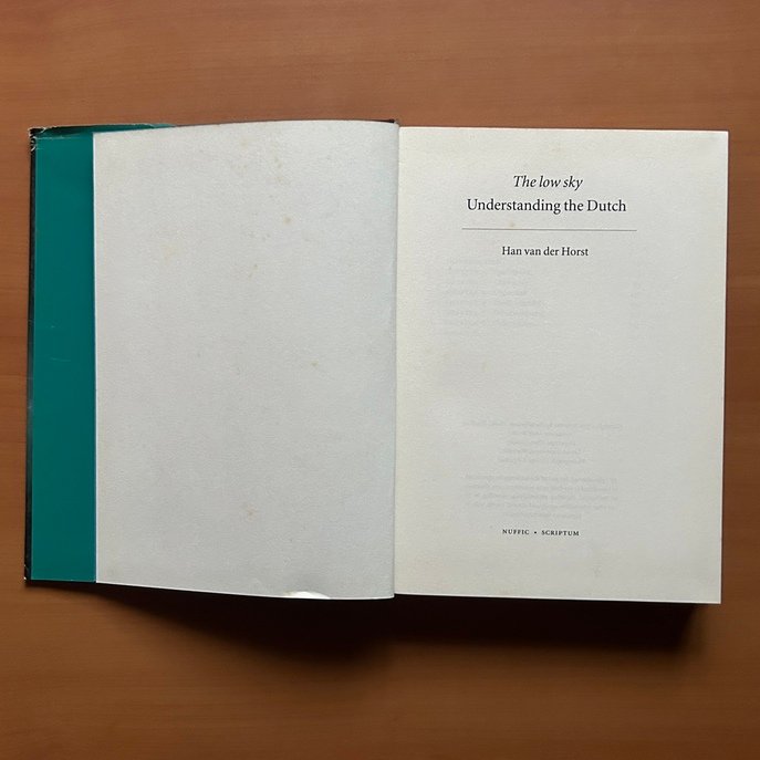The Low Sky: Understanding the Dutch  - Han van der Horst image 2
