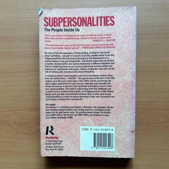 Subpersonalities: The People Inside Us - John Rowan image 5