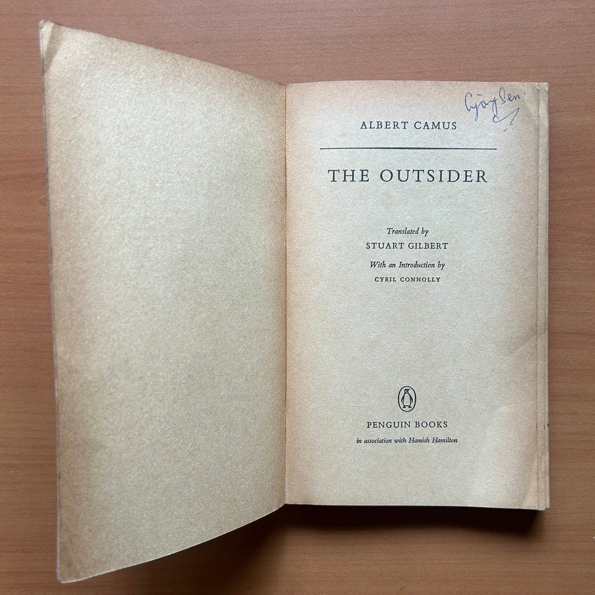 The Outsider  - Albert Camus image 1