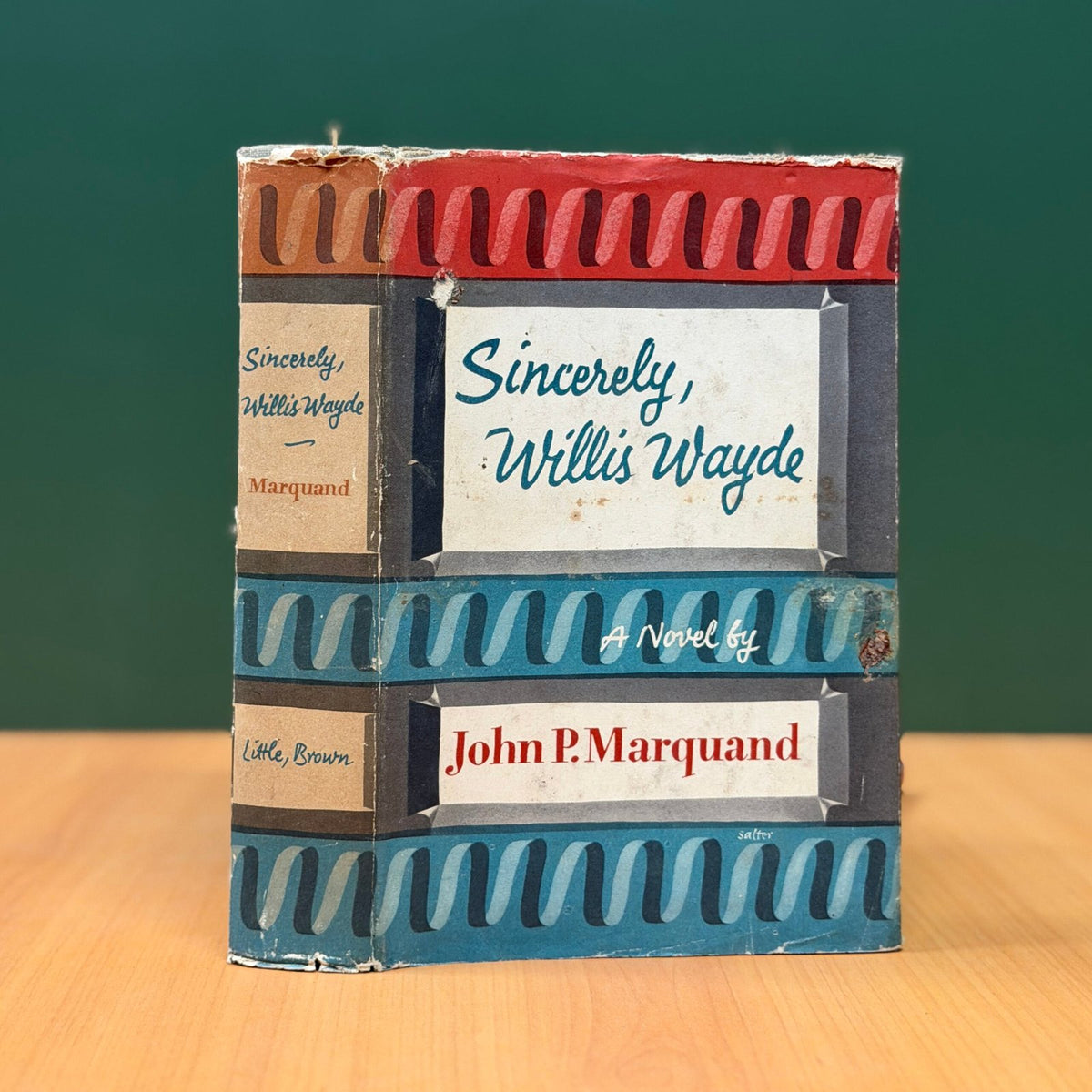 Sincerely Willis Wayde by John P. Marquand image 0