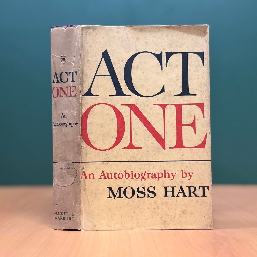 Act One: An Autobiography  -  Moss Hart image 0