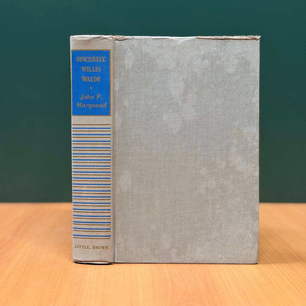 Sincerely Willis Wayde by John P. Marquand image 1