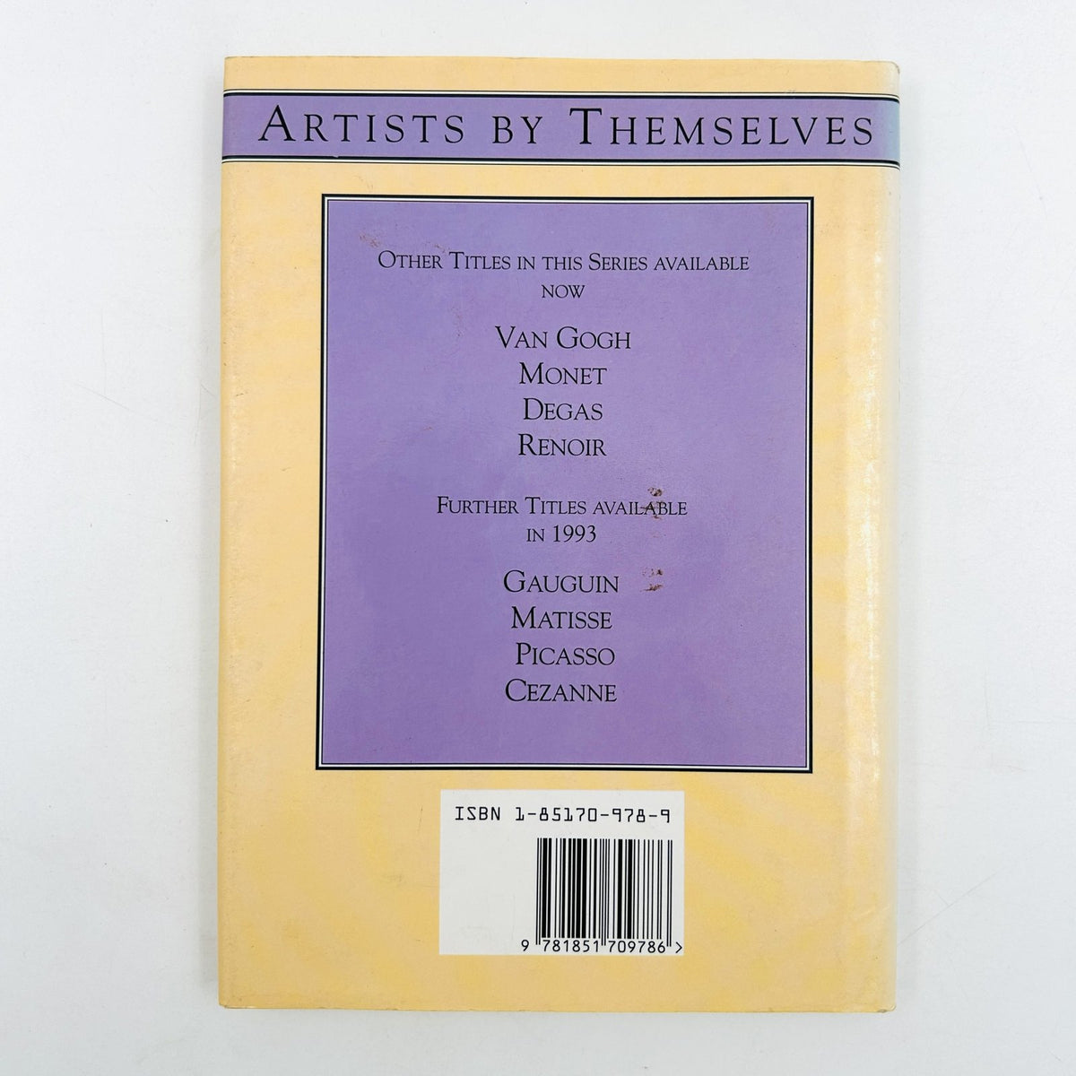 ARTISTS BY THEMSELVES – MONET image 2
