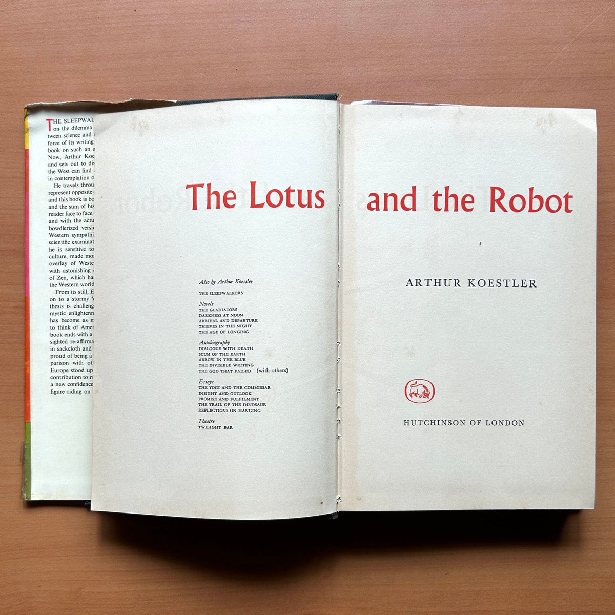 The Lotus and the Robot  -  Arthur Koestler image 1
