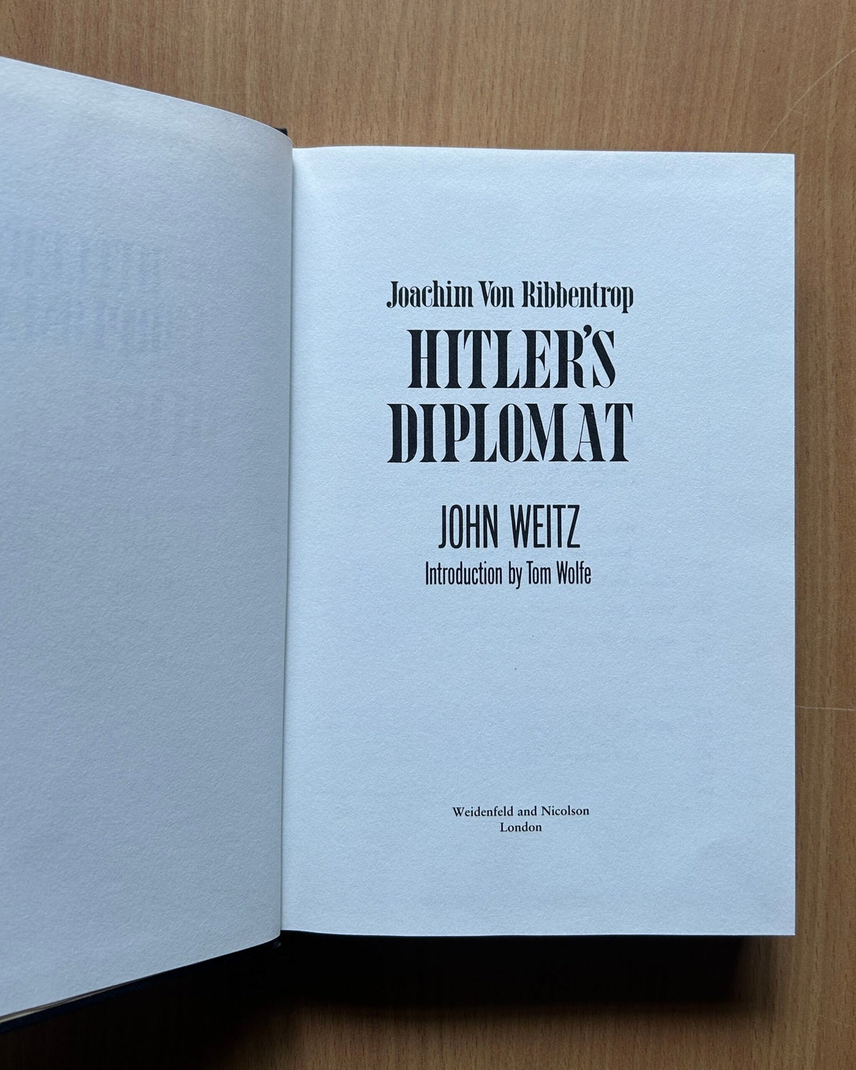 Hitler's Diplomat - John Weitz image 5
