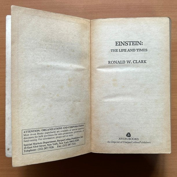Einstein: The Life and Times  - Ronald W. Clark image 3