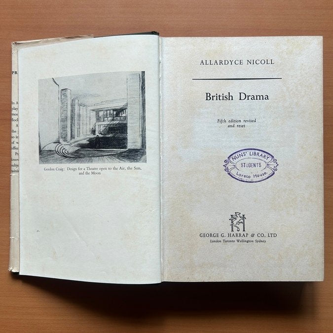 British Drama  -  Allardyce Nicoll image 1