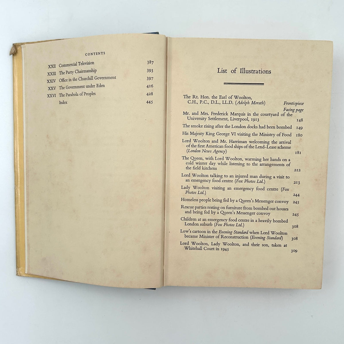The Memoirs of the Rt. Hon. The Earl of Woolton image 7