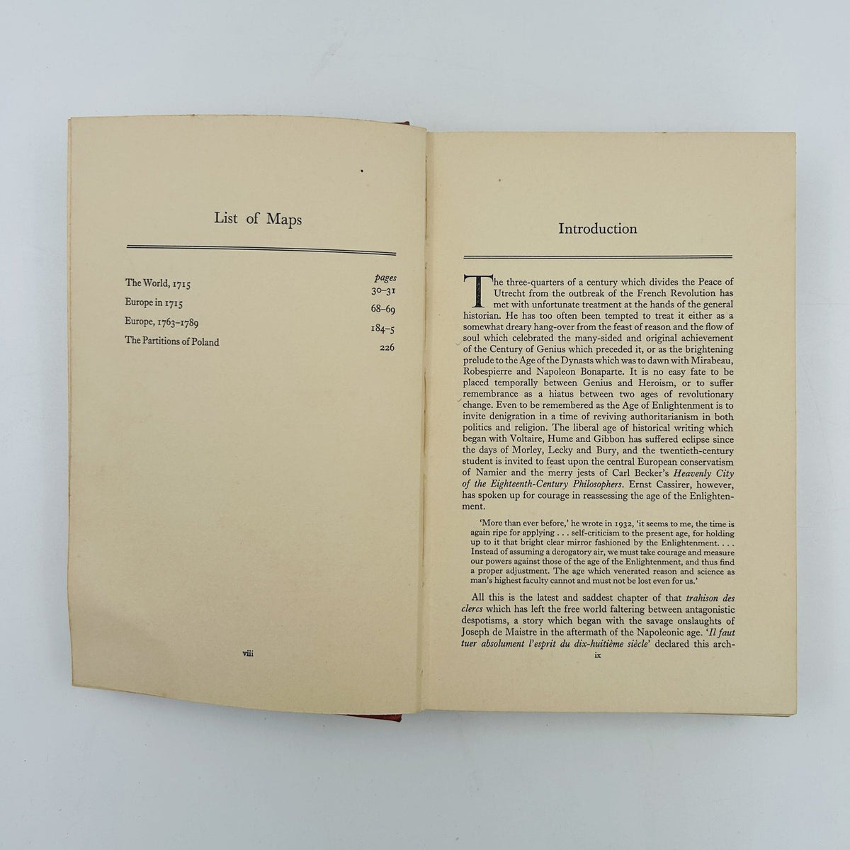 EUROPE IN THE EIGHTEENTH CENTURY by R.J. White image 6