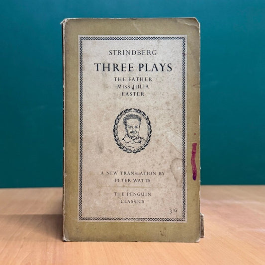 Three Plays by August Strindberg - August Strindberg image 0