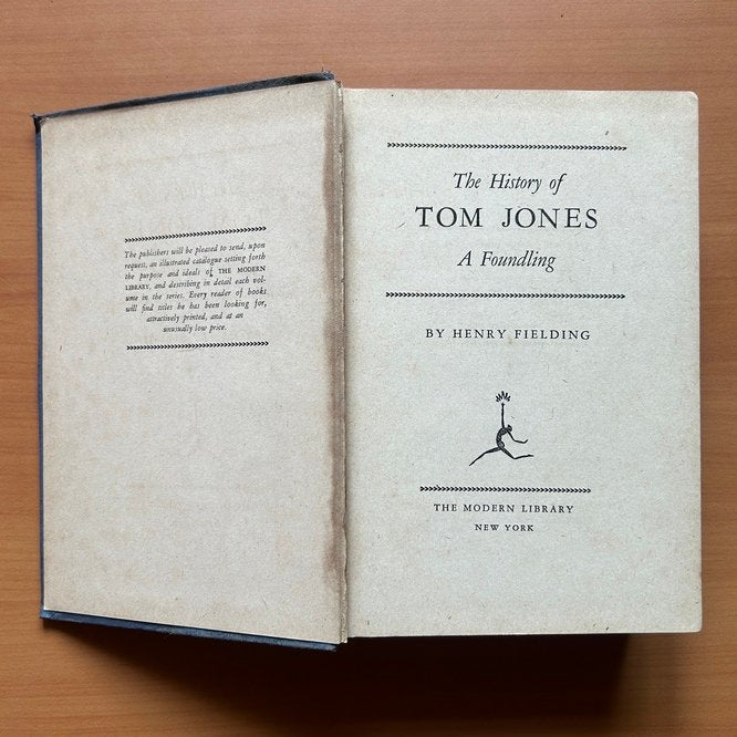 The History of Tom Jones, a Foundling  - Henry Fielding image 1