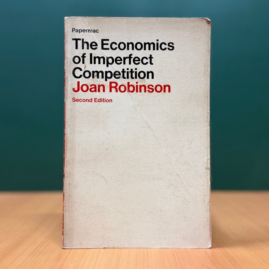 The Economics of Imperfect Competition  -  Joan Robinson image 0
