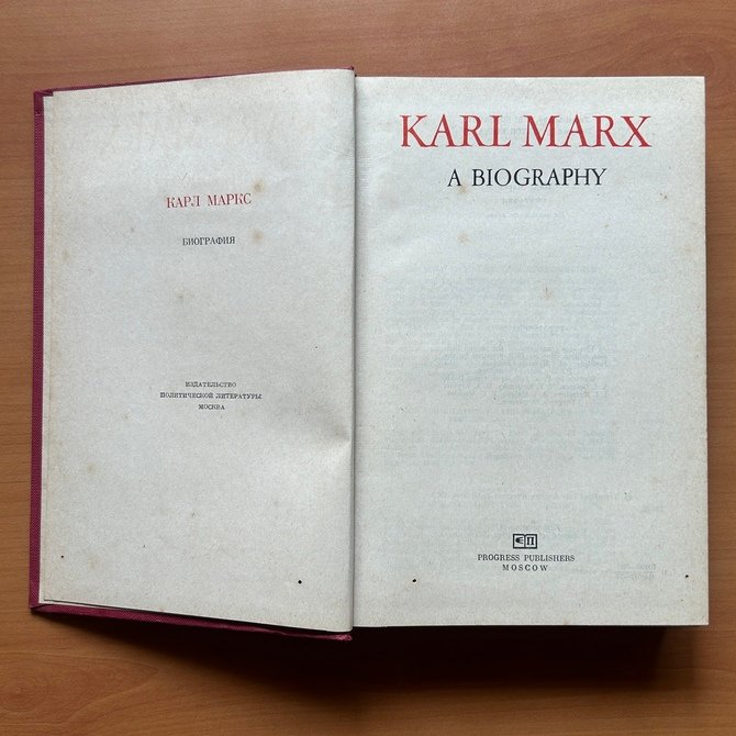 Karl Marx - A Biography image 3