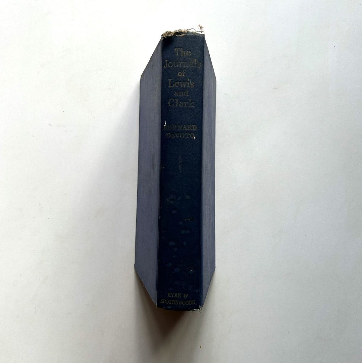 THE JOURNALE OF LEWIS AND CLARK BY BERNARD DEVOTO image 1