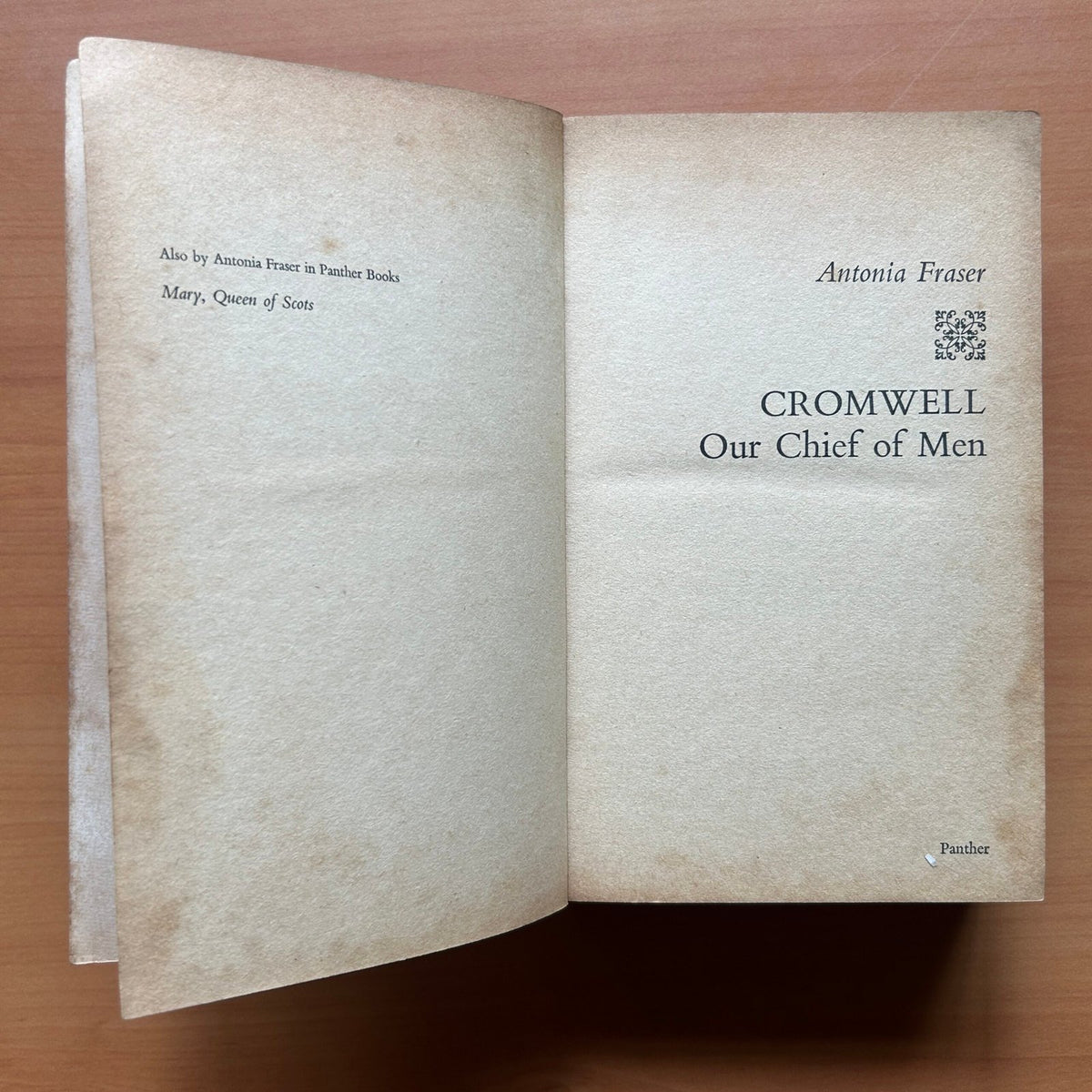 Cromwell: Our Chief of Men  -  Antonia Fraser image 1