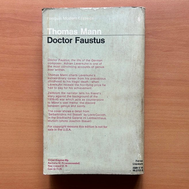 Doctor Faustus - Thomas Mann image 4