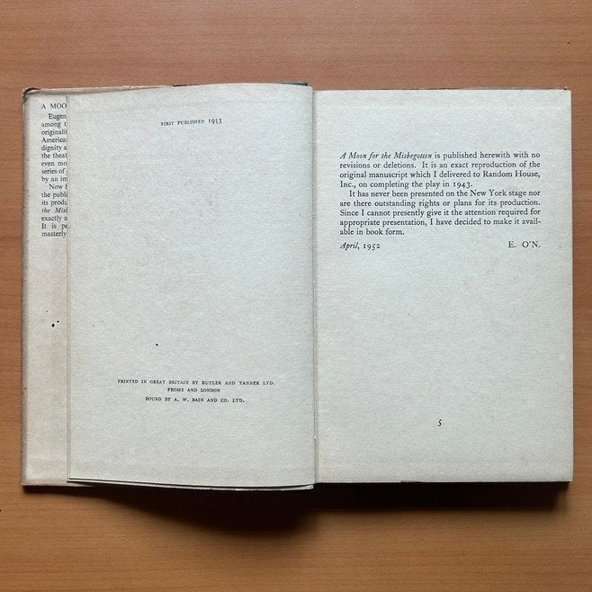 A Moon for the Misbegotten – A Play  -  Eugene O'Neill image 2