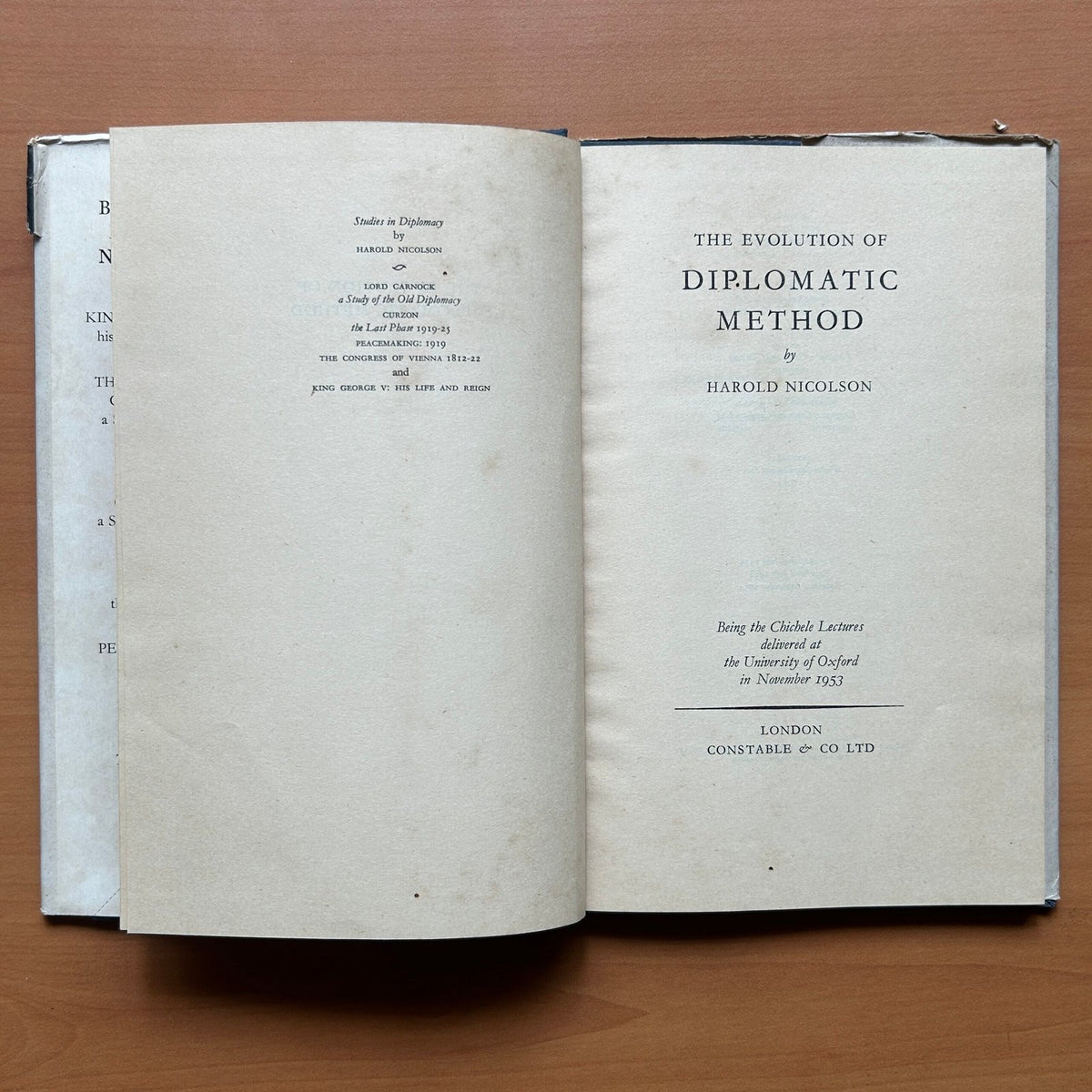 The Evolution of Diplomatic Method  - Harold Nicolson image 1