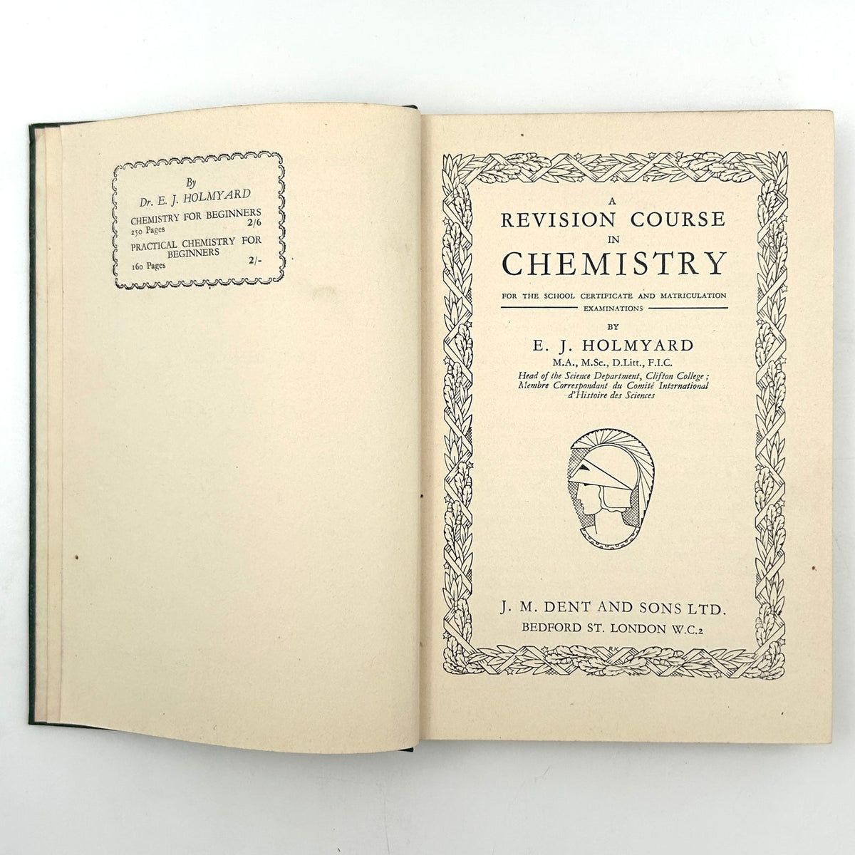 A Revision Course in Chemistry by E.J. Holmyard image 4