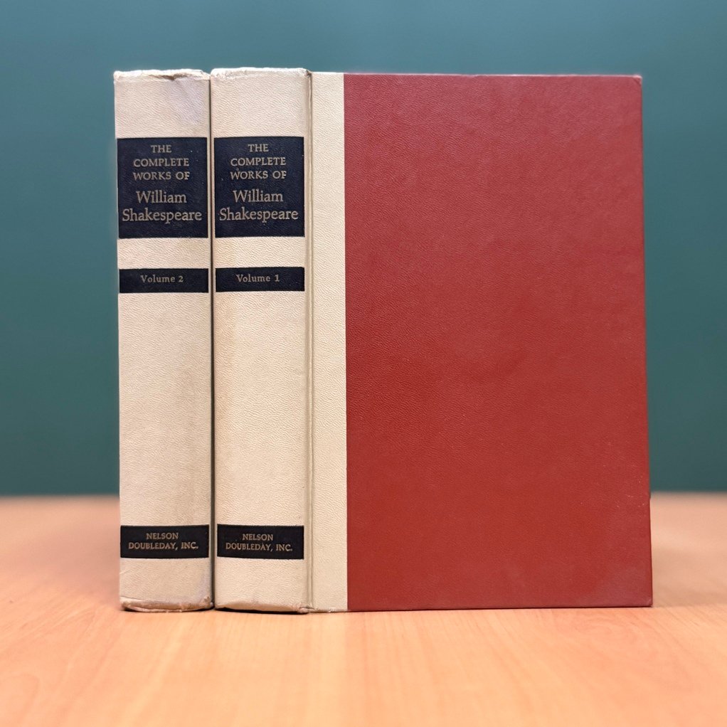 The Complete Works of William Shakespeare (Two-Volume Set)  -  William Shakespeare image 0