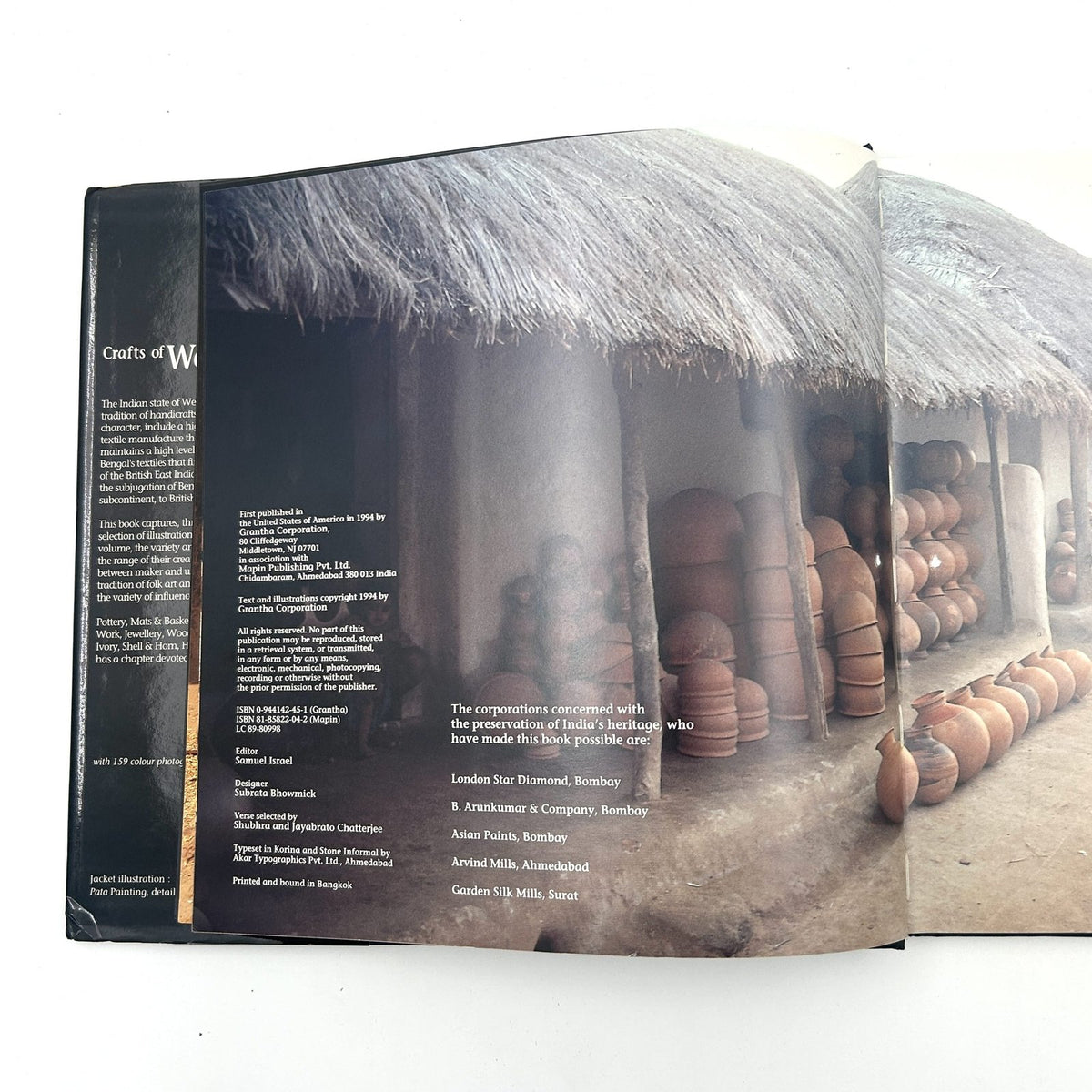 CRAFTS OF WEST BENGAL  BY PRABHAS SEN &amp; S.MAHALANOBIS image 3