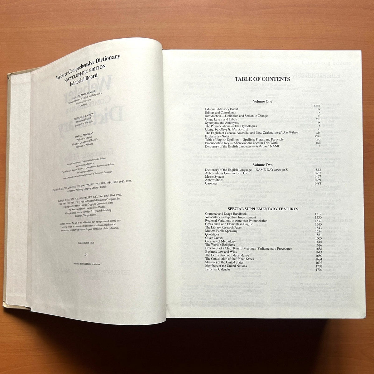 Webster Comprehensive Dictionary (2 Volumes Set) image 3