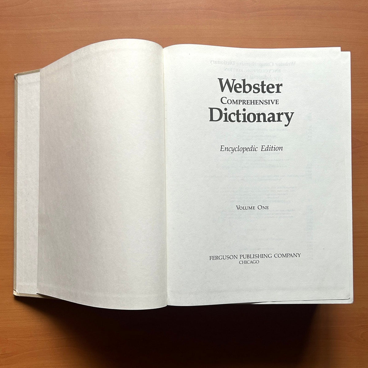 Webster Comprehensive Dictionary (2 Volumes Set) image 2