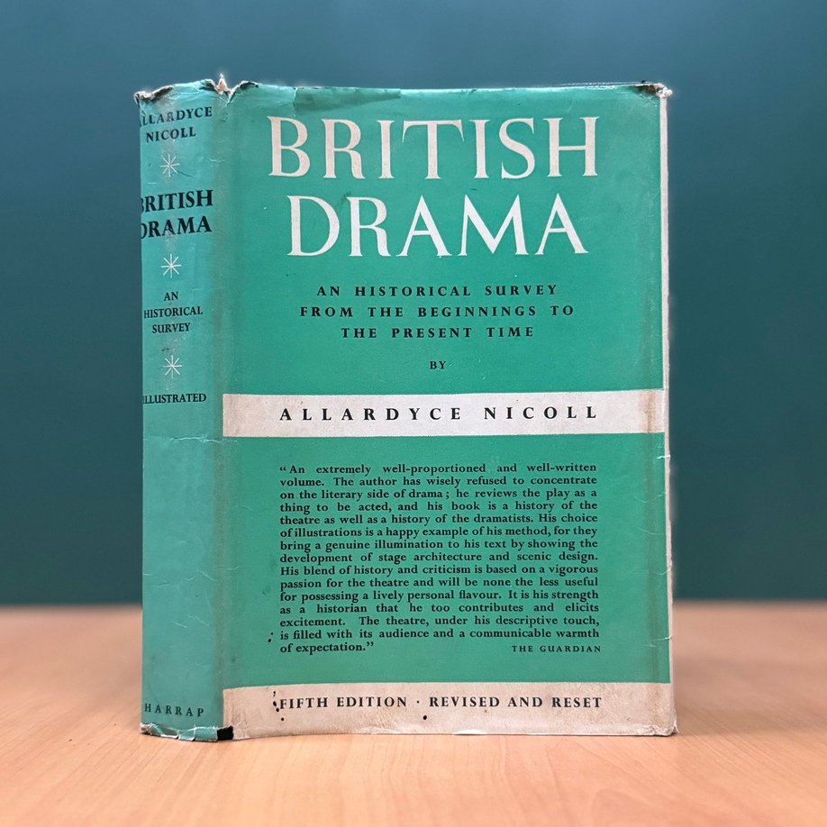 British Drama  -  Allardyce Nicoll image 0
