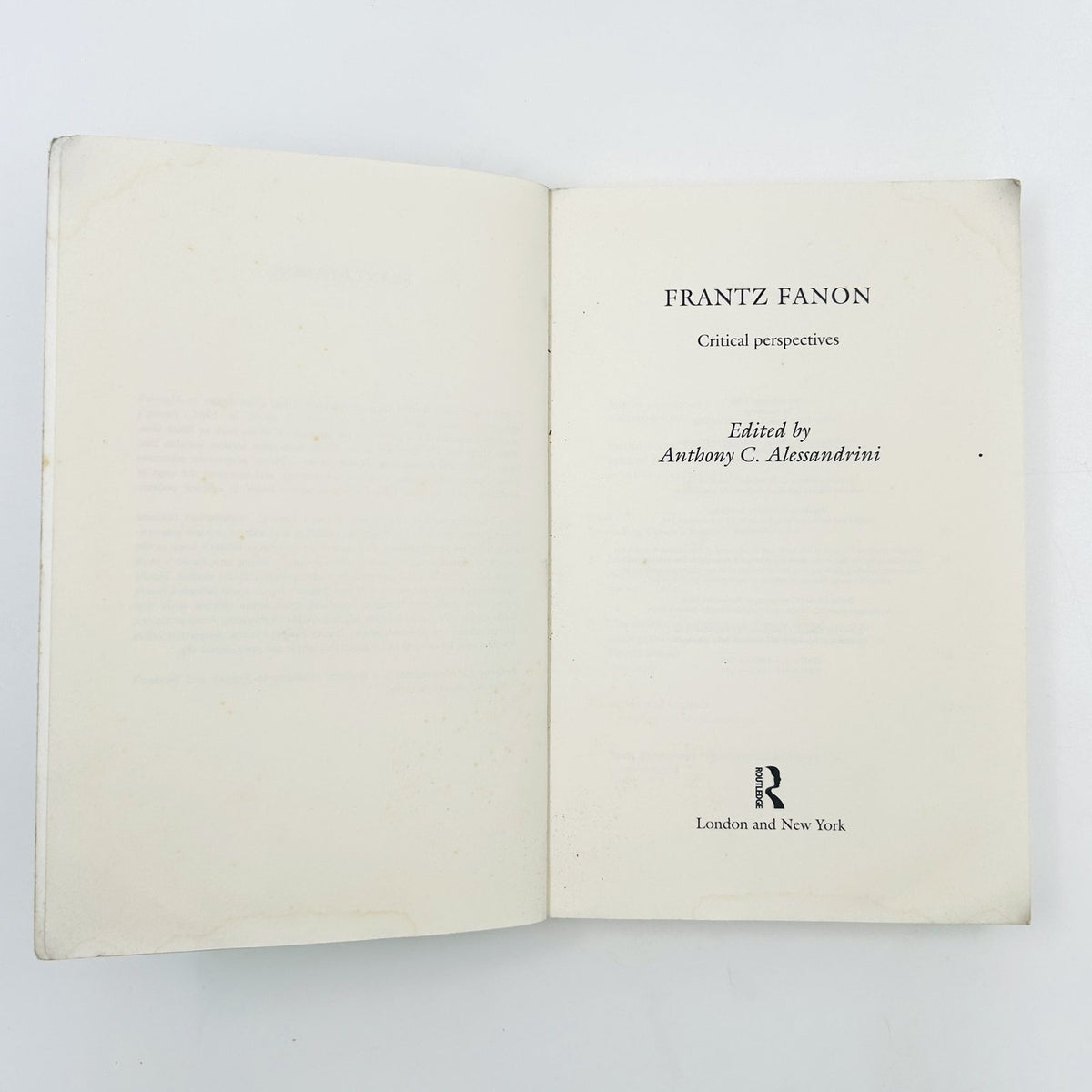 Frantz Fanon – Critical Perspectives image 3