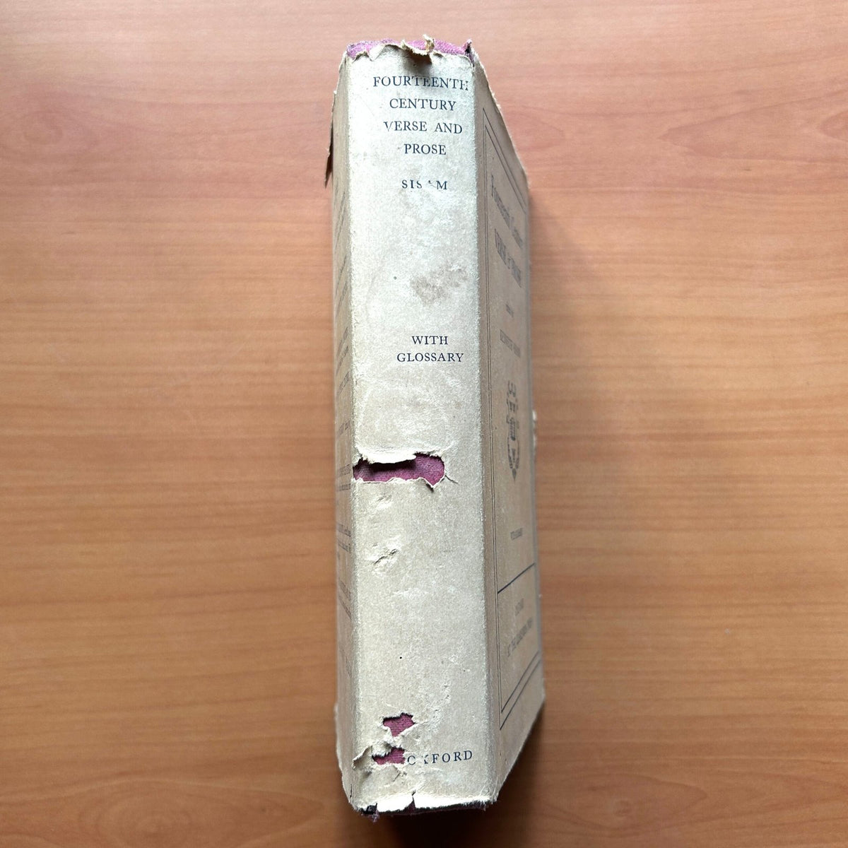 Fourteenth Century Verse &amp; Prose - Kenneth Sisam image 1