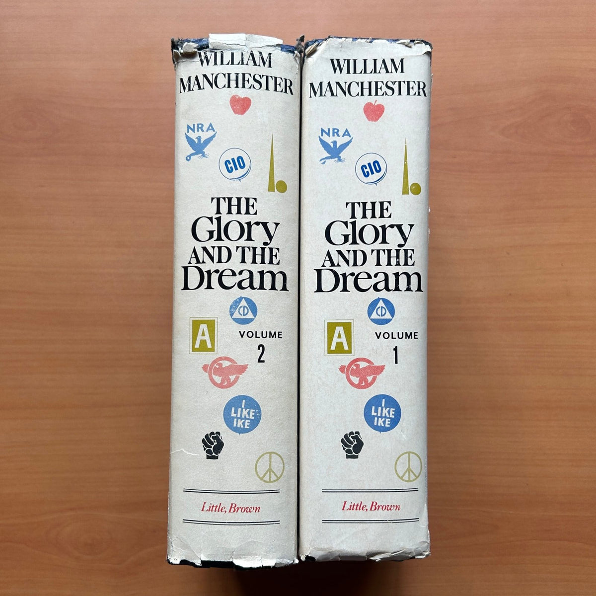 The Glory and the Dream: A Narrative History of America, 1932–1972 (2 Volumes Set)  - William Manchester image 2