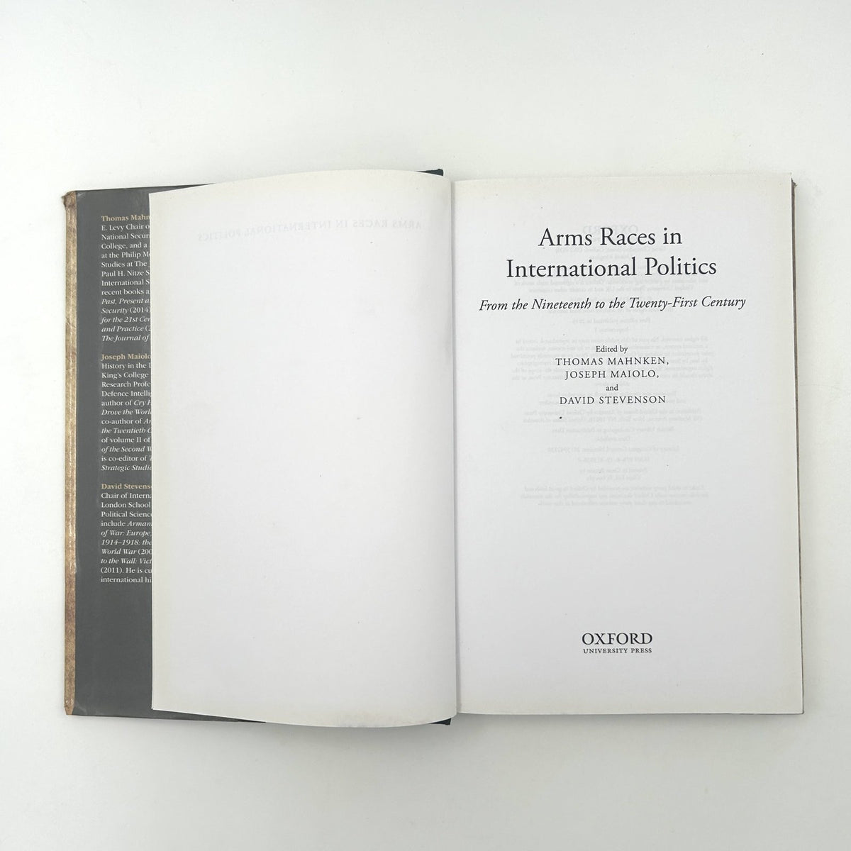 Arms Races in International Politics: From the Nineteenth to the Twenty-First Century by Thomas Mahnken, Joseph Maiolo, and David Stevenson image 3