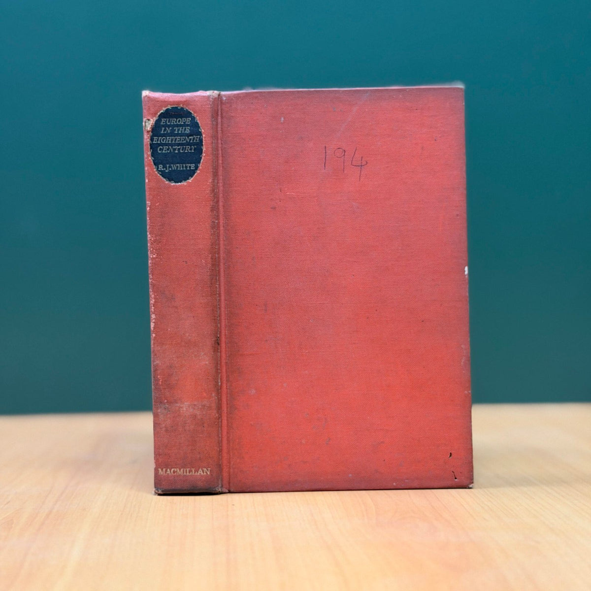 EUROPE IN THE EIGHTEENTH CENTURY by R.J. White image 0