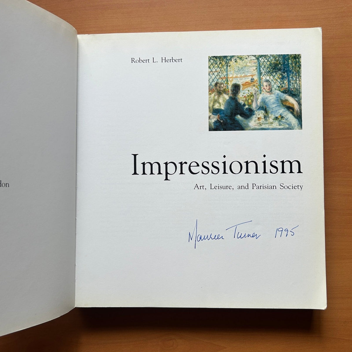 Impressionism: Art, Leisure, and Parisian Society  -  Robert L. Herbert image 1