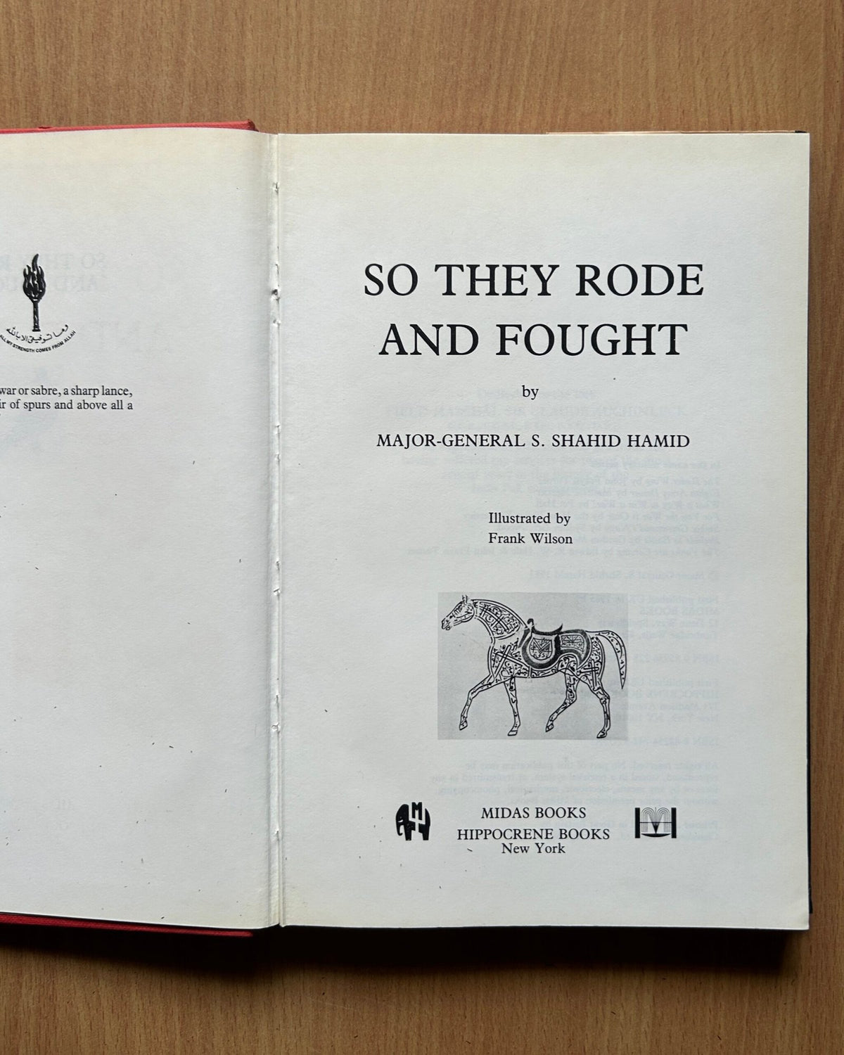 So They Rode and Fought  - Major-General S. Shahid Hamid image 7