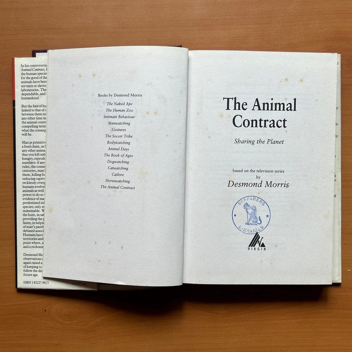 The Animal Contract  -  Desmond Morris image 3