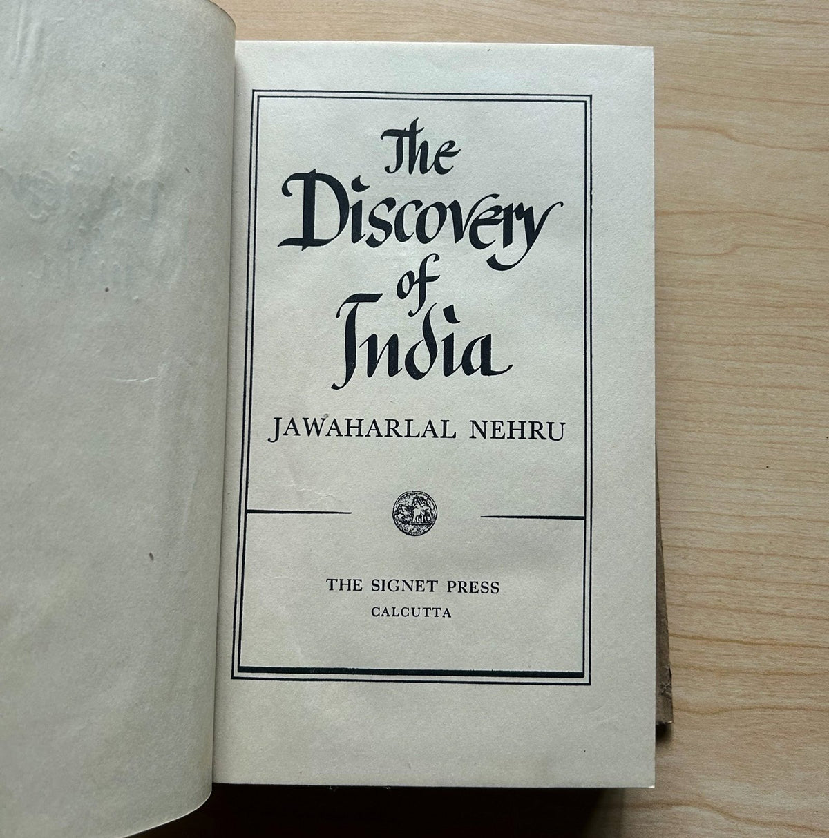 THE DISCOVERY OF INDIA by JAWAHARLAL NEHRU image 3