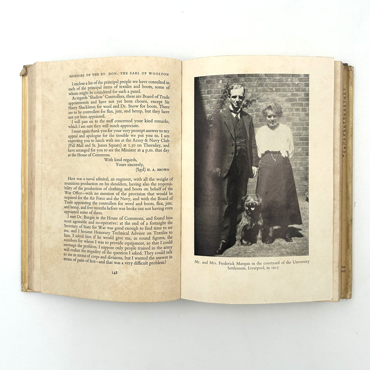 The Memoirs of the Rt. Hon. The Earl of Woolton image 9