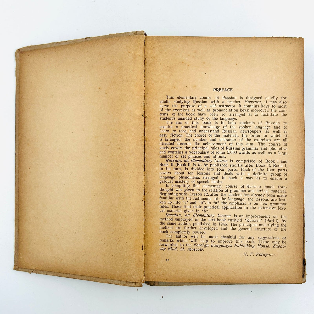 Russian – An Elementary Course (in 2 Volumes) image 3