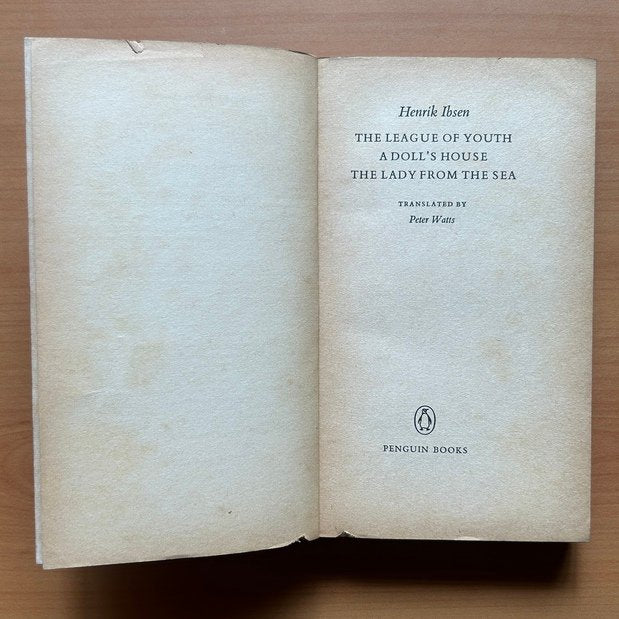 A Doll's House and Other Plays  - Henrik Ibsen image 3