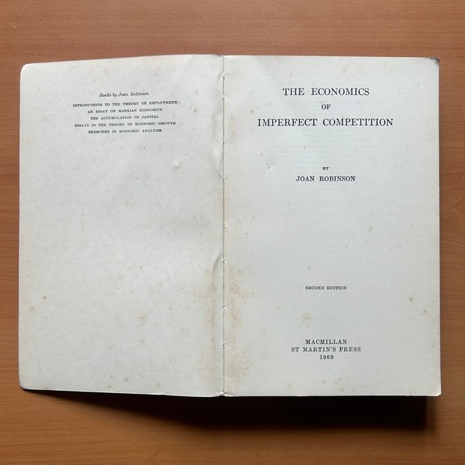 The Economics of Imperfect Competition  -  Joan Robinson image 2