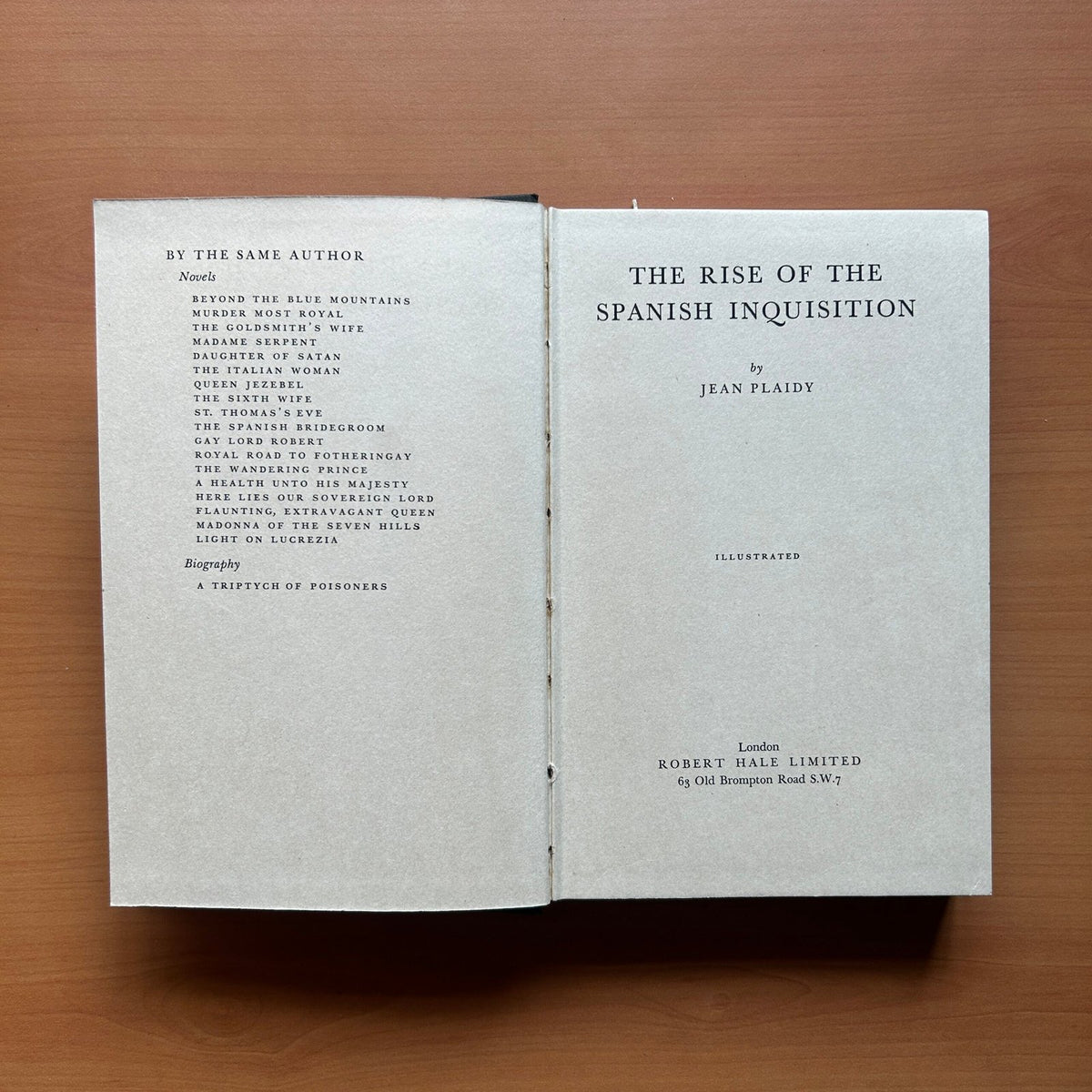The Rise of the Spanish Inquisition - Jean Plaidy image 1