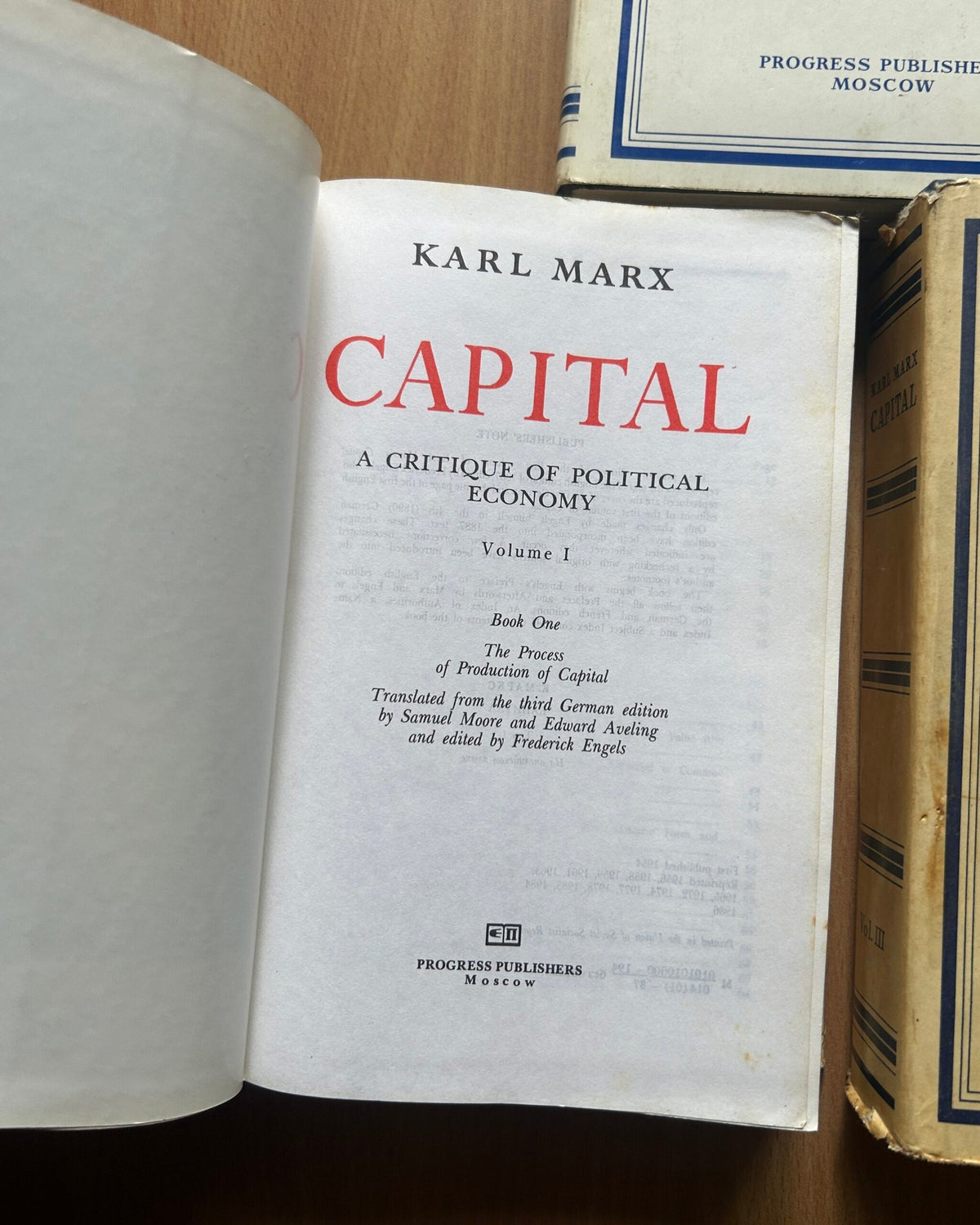 Capital (Three Volume Set) - Karl Marx image 6