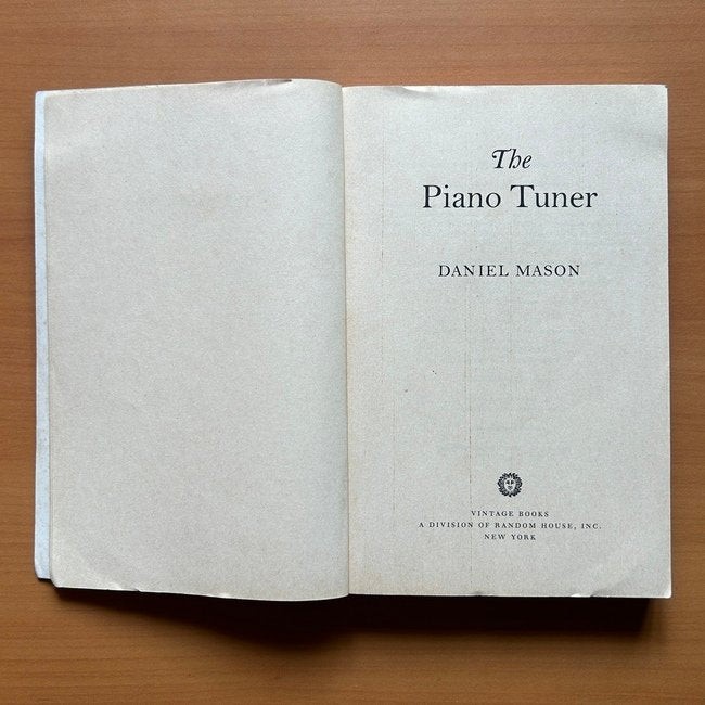 The Piano Tuner  -  Daniel Mason image 1