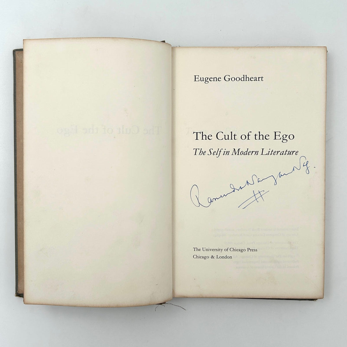 The Cult of the Ego by Eugene Goodheart image 3