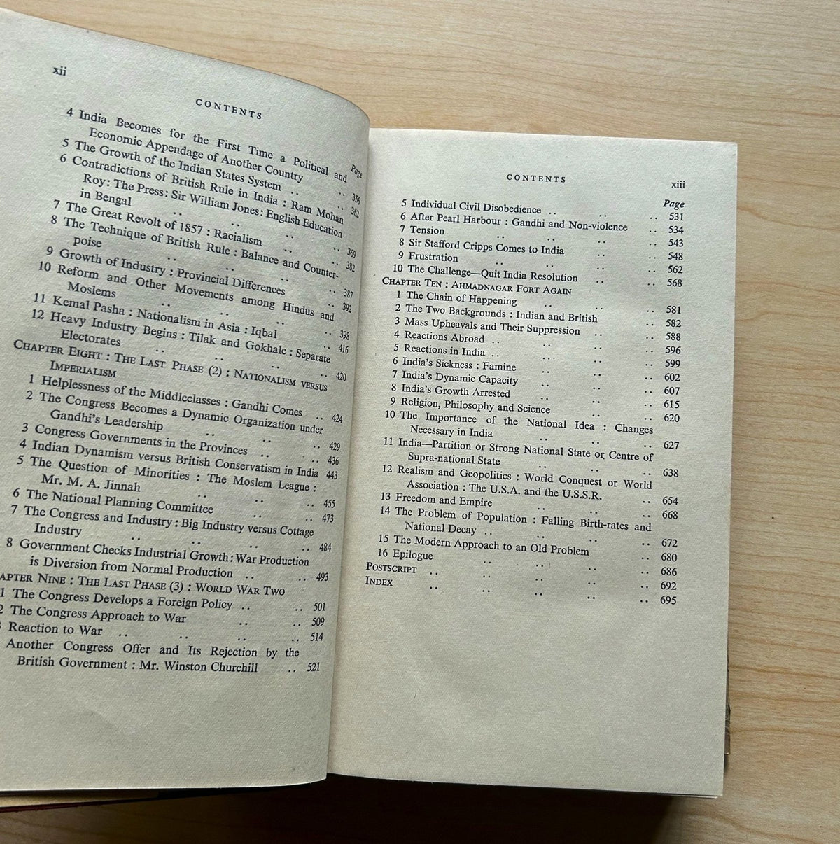 THE DISCOVERY OF INDIA by JAWAHARLAL NEHRU image 8