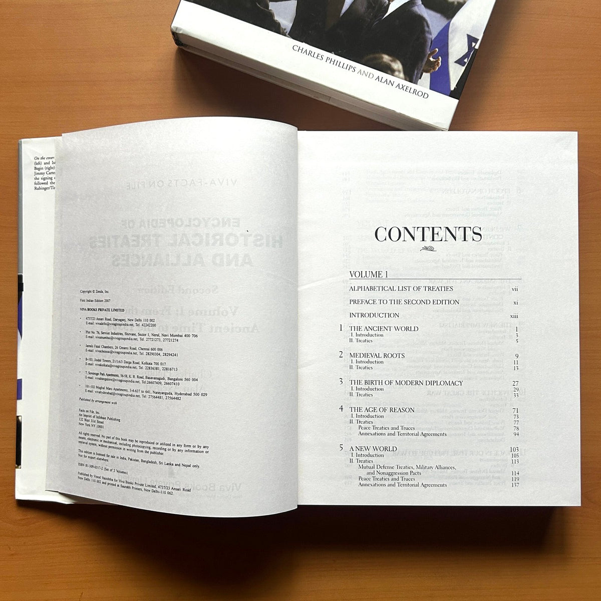 Historical Treaties &amp; Alliances (2 Volumes Set)  - Charles Phillips · Alan Axelrod image 3