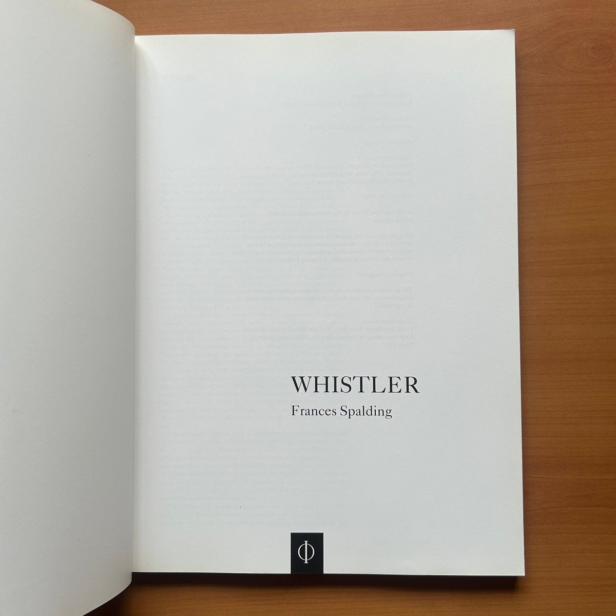 Whistler  - Frances Spalding image 2